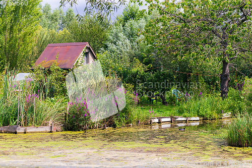 Image of Marshes and shed in Bourges