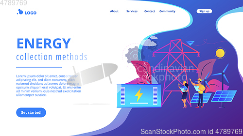 Image of Energy storage concept landing page.