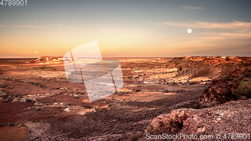 Image of Breakaways Coober Pedy twilight