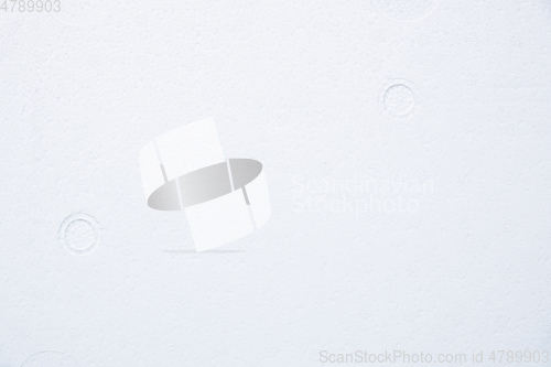 Image of styrofoam background white
