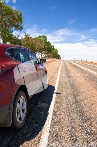 Image of road in dry south Australia