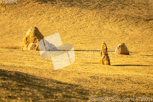 Image of Pinnacles Desert in western Australia