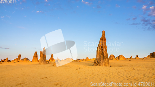 Image of Pinnacles Desert in western Australia