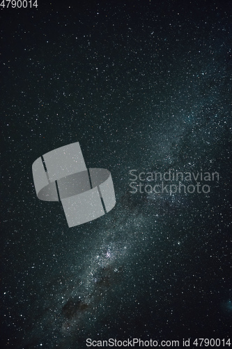Image of milky way of the southern hemisphere