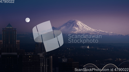 Image of Mount Rainier Seattle USA