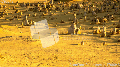 Image of Pinnacles Desert in western Australia