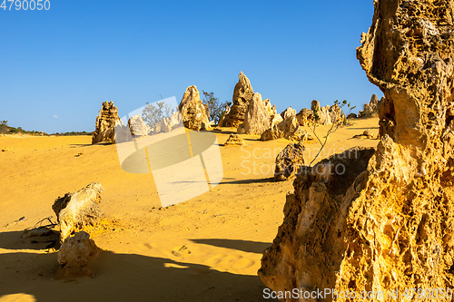 Image of Pinnacles Desert in western Australia