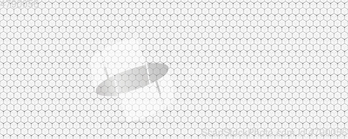 Image of black and white honeycomb