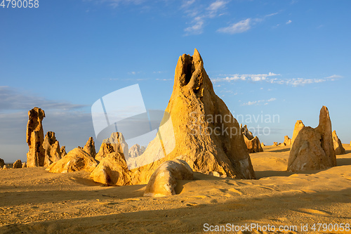 Image of Pinnacles Desert in western Australia