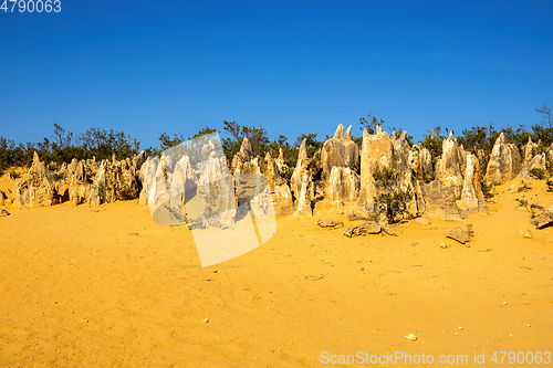 Image of Pinnacles Desert in western Australia