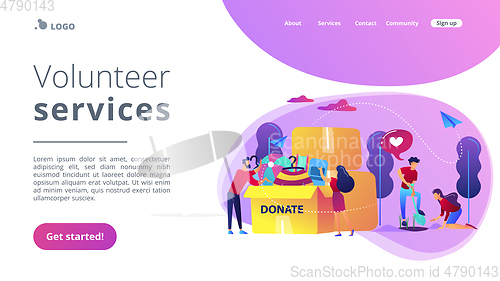 Image of concept landing page.