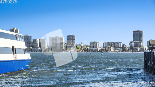 Image of view with Swan River at Perth Western Australia