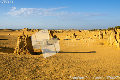 Image of Pinnacles Desert in western Australia