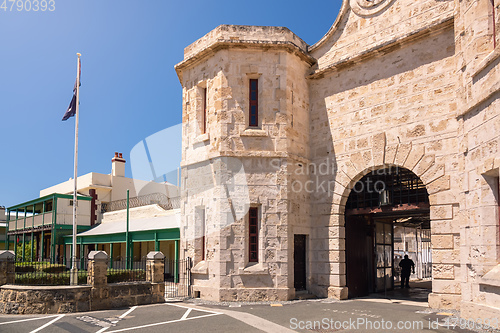 Image of entrance to the prison at Fremantle Perth Western Australia