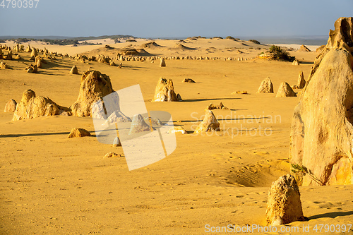 Image of Pinnacles Desert in western Australia