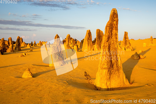 Image of Pinnacles Desert in western Australia