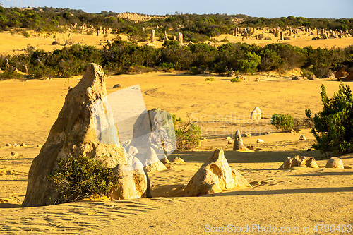 Image of Pinnacles Desert in western Australia