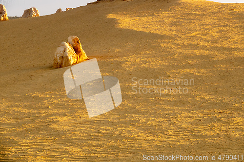 Image of Pinnacles Desert in western Australia