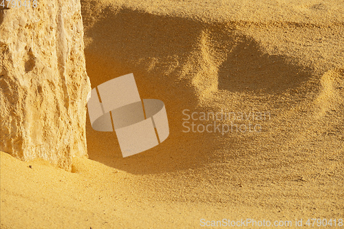 Image of Pinnacles Desert in western Australia