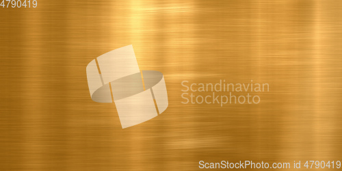 Image of brushed metal copper wide plate banner background