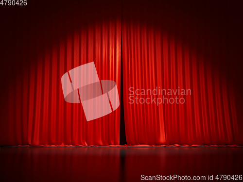 Image of stage curtain background