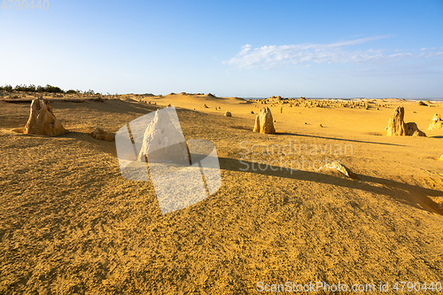 Image of Pinnacles Desert in western Australia