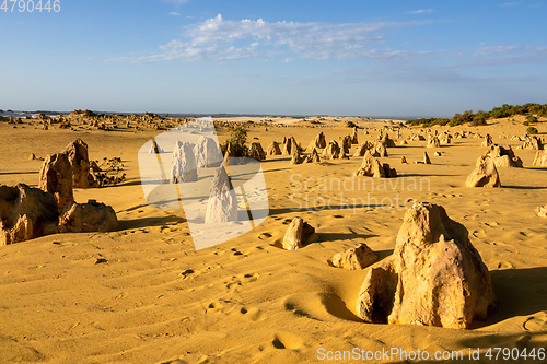 Image of Pinnacles Desert in western Australia