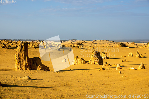 Image of Pinnacles Desert in western Australia