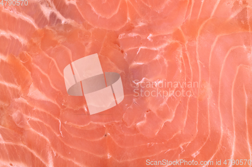 Image of smoke salmon texture