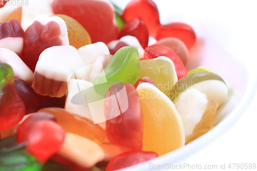 Image of jelly gumdrop sweet 