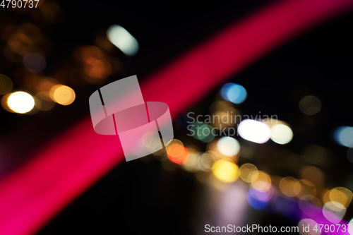 Image of bokeh city lights background