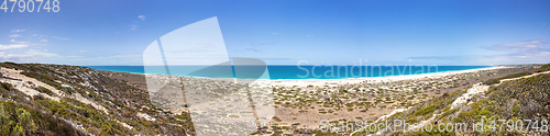 Image of Great Australian Bight beach panorama