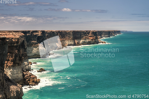 Image of Great Australian Bight area at south Australia