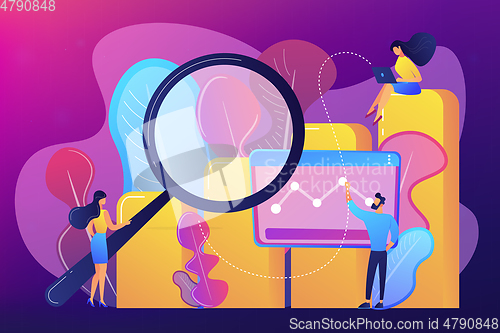 Image of Marketing research concept vector illustration.