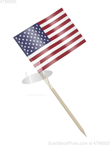 Image of American flag toothpick