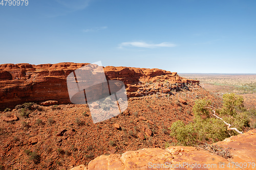 Image of Kings Canyon in center Australia