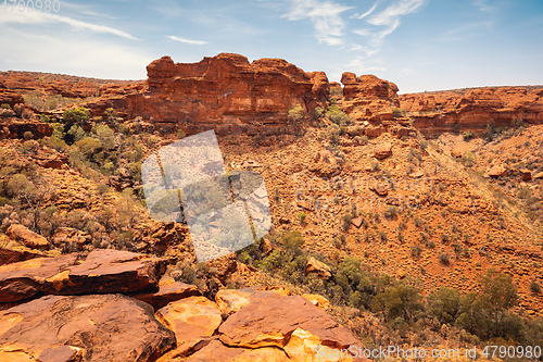 Image of Kings Canyon in center Australia