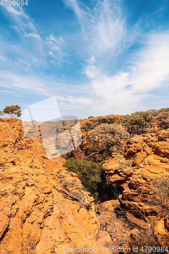 Image of Kings Canyon in center Australia