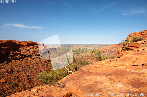 Image of Kings Canyon in center Australia