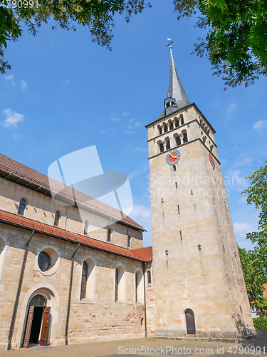 Image of famous church Martinskirche in Sindelfingen germany