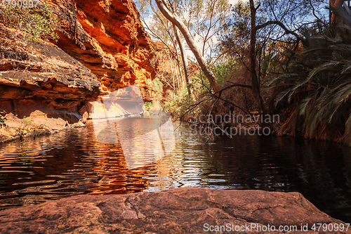 Image of Kings Canyon in center Australia