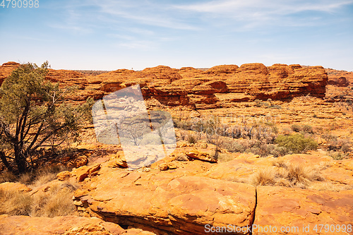 Image of Kings Canyon in center Australia