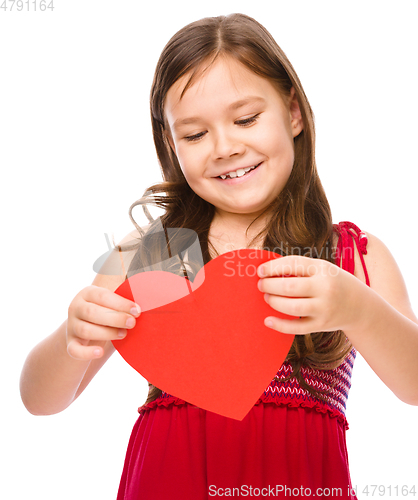 Image of Portrait of a little girl