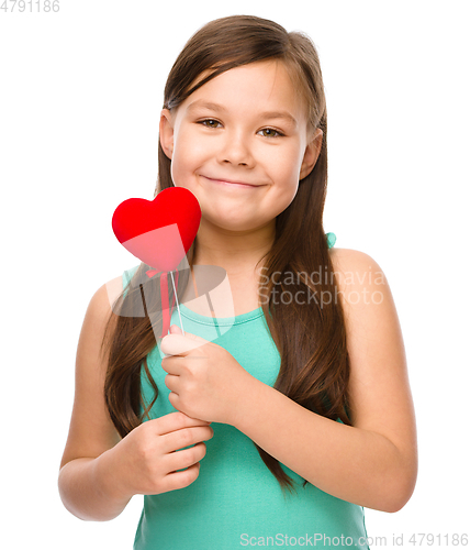 Image of Portrait of a little girl