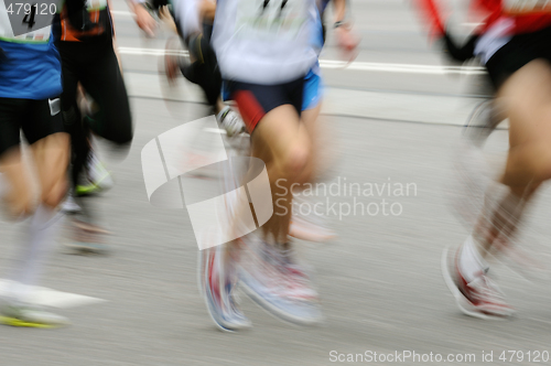 Image of Marathon racers