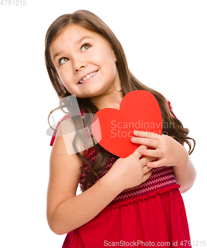 Image of Portrait of a little girl