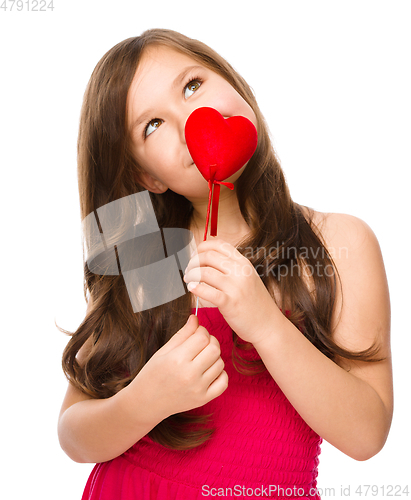 Image of Portrait of a little girl