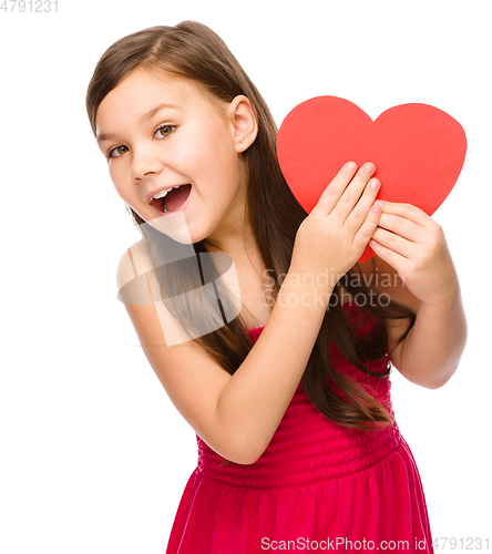 Image of Portrait of a little girl