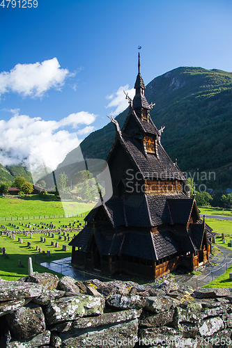 Image of Borgund Stave Church, Sogn og Fjordane, Norway