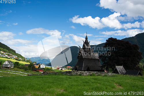 Image of Hopperstad Stave Church, Sogn og Fjordane, Norway